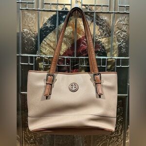 Elegant Tan Tote Bag